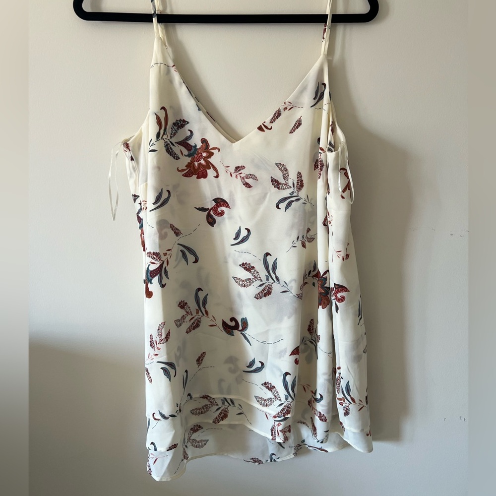 Additionelle Floral Cream Camisole Top